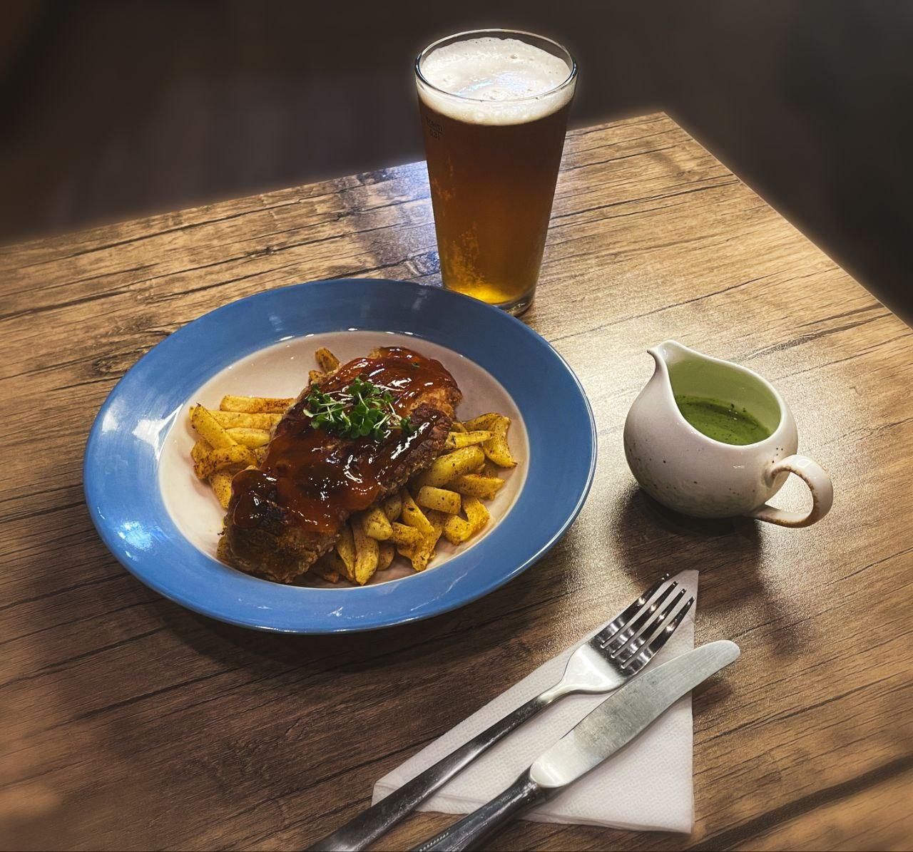 Schnitzel with Fries